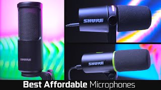 Best Affordable Shure  Microphone - SM4 vs MV7+ vs MV6