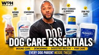 Best Dog Health Essentials for Wounds, Digestion, & Paw Care