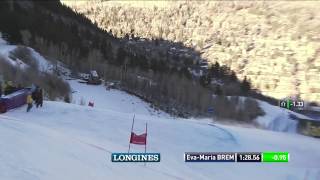 Eva-Maria Brem Wins Nature Valley Aspen Winternational Giant Slalom