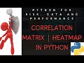 Correlation Matrix | Correlation HeatMap Python | Stocks Correlation