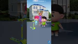 গাড়ি নিয়ে মারামারি লেগে গেলো । Bangla cartoon Mojar golpo #shorts