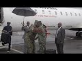 gen muhoozi kainerugaba arrives in rwanda for president paul kagame s inauguration ceremony