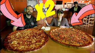 MONSTER PIZZA CHALLENGE ~ SOLO STYLE ~ NEW RECORD ~ EAT LIKE A WILDFIRE ~ MOLLY SCHUYLER EATS