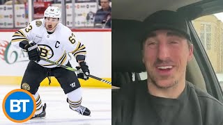 Boston Bruins captain Brad Marchand on the 2025 4 Nations Face-Off