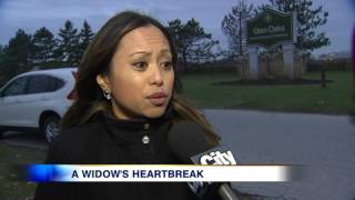 Video: Widow grieving after items stolen from Oakville funeral home