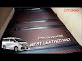 Toyota Vellfire Custom Leather Mat Installed! - by OTTOMAN