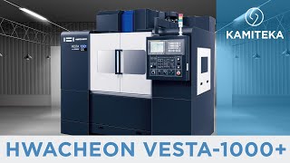 VESTA-1000+: Vertical Machining Centre with Linear Guideways and X Traverse Path 1,000 mm.