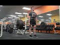 deadlift 500 pounds x max reps