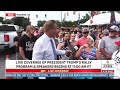 Trump rallygoer says kill Biden