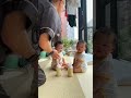 [Baby]#Look at this cute human cub #Little baby who loves to eat watermelon #Baby coaxing