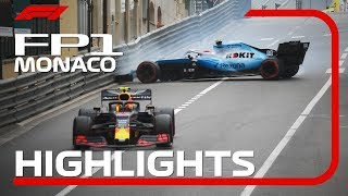 2019 Monaco Grand Prix: FP1 Highlights