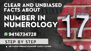 Clear And Unbiased Facts About NUMBER 17 IN NUMEROLOGY