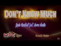 Don't Know Much | Linda Ronstadt feat. Aaron Neville | Acoustic Karaoke Version