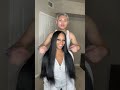 Invisible Tape Ins Hair Install + Straight Extensions For Beginners