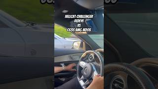 Hellcat Redeye vs C63S AMG W205 #shorts