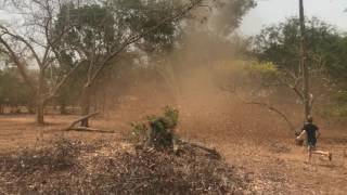 Chasing a West African Dust Devil (4K)