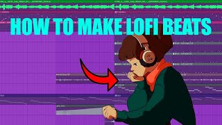 HOW TO MAKE LOFI BEATS (LOFI TUTORIAL FL STUDIO) PT 1