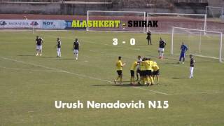 Alashkert - Shirak 3-0