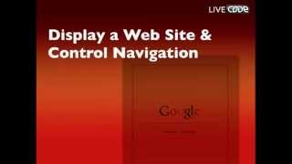 Display a Website and Control Navigation