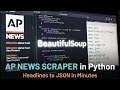 How to Build a Web Scraper with Python (AP News Tutorial)