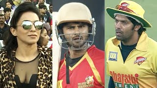 Vishnu Vishal Bowling and Arya Fielding puts Pressure on Sudhir Babu in Chennai Vs Hyderabad Final.