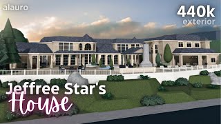 Jeffree Star's House - 440K Exterior - Bloxburg Speed Build