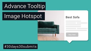 Create Advance Tooltip | Image Hotspot using HTML, CSS, JavaScript