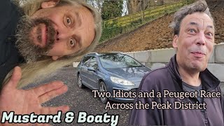 Two Idiots and a Peugeot in a Wonky Wheeled Race Across the Peak District