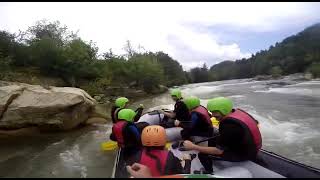 Extreme Rafting at Buzau river (Romania, august 2022)