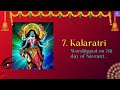 what are the 9 forms of goddess durga navdurga top navratri video 2024