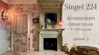 Amsterdam Canal House Singel 224, episode 5:  the Upper Landing and Main Bedroom