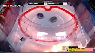 Bytchbytez vs LovelyLori - Losers Quarterfinals // BEYBLADE X @ The Clinic - 11/24/24