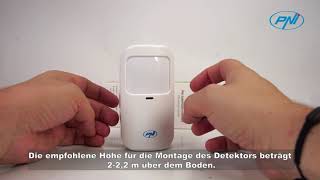 PIR PNI SafeHouse HS003LR Funk Bewegungsmelder DE