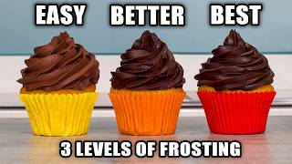 The Best Chocolate Frosting Ever | 3 Levels: Easy to Expert