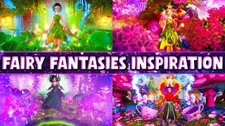 Fairy Fantasies Inspiration in Disney Dreamlight Valley. Magical Snaps, 100% 4k Moonstones!