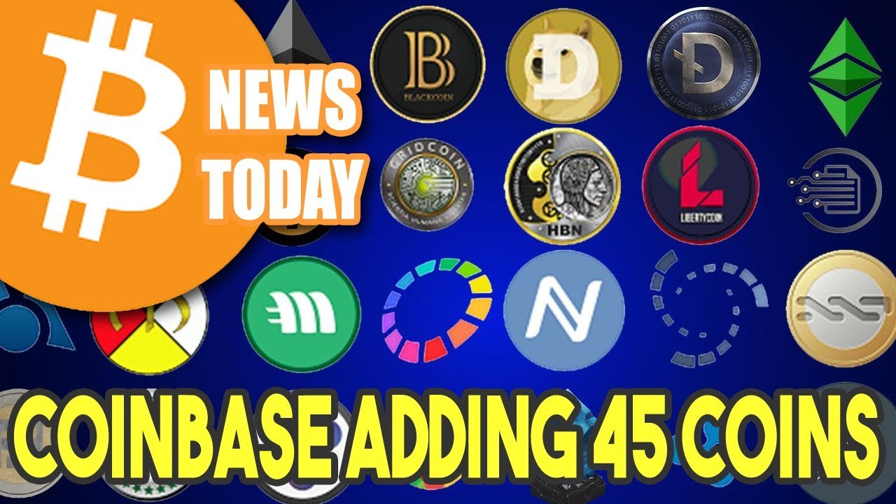 Coinbase Listing New Coins - All 45 Revealed! [Bitcoin News Today ...