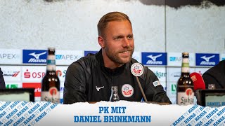 💬 Pressekonferenz mit dem neuen Chef-Trainer Daniel Brinkmann!