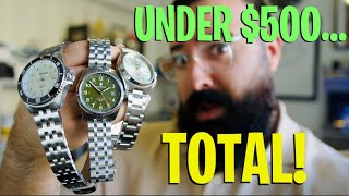 Rolex Rival For Under $200 Each? Automatic | 300m WR | Threaded Crown | Sapphire | Cestrian Watches