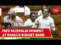 Nirmala Hides Her Face And Laughs As Rahul Gandhi Fires 'Halwa Budget' Jibe | Watch