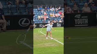 No1 Seed Barbora Krejcikova serving Aces 🇨🇿 🎾 Birmingham Classic Tennis 2023 #shorts