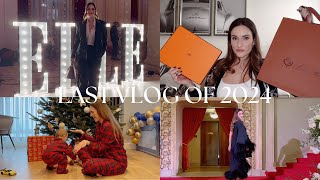 LAST VLOG OF 2024 | HERMES UNBOXING |  ELLE STYLE AWARDS EVENT , CHARITY GALA \u0026 CHRISTMAS AT HOME