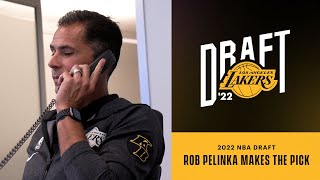 Inside the Lakers War Room: Rob Pelinka Makes the Pick