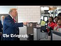 Trump orders 30 milkshakes and 'some chicken' in Atlanta