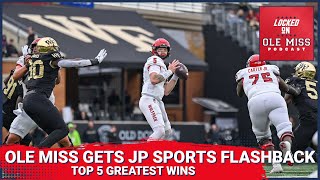 Ole Miss gets JP Sports Flashback in Wake Forest Game | Josh Guest Top 5 Greates