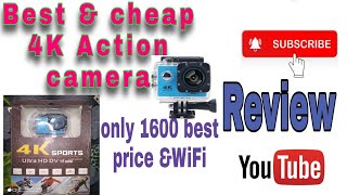 4K action camera 4K actions camera unboxing and review (4 ಕೆ ಆಕ್ಷನ್ ಕ್ಯಾಮೆರಾ ಅನ್ಬಾಕ್ಸಿಂಗ್)❤️