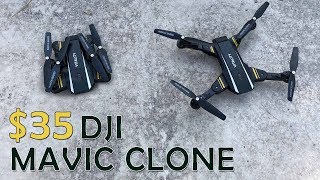 DJI Mavic inspired the TKKJ Vitality | Unboxing Flight test Camera footage