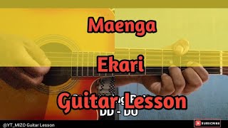 Maenga - Ekari (Guitar Lesson/Perhdan)