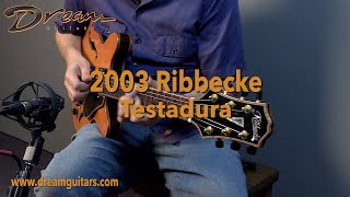 2003 Ribbecke Testadura, Maple \u0026 Rosewood/Sitka Spruce