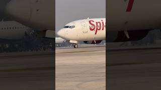 SpiceJet | Boeing-737 | #shorts #trending #viralshorts #aviation #spicejet #boeing #takeoff