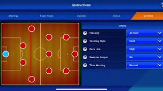 Best SM25 Tactic WIN ALL GAMES | Soccer manager 2025